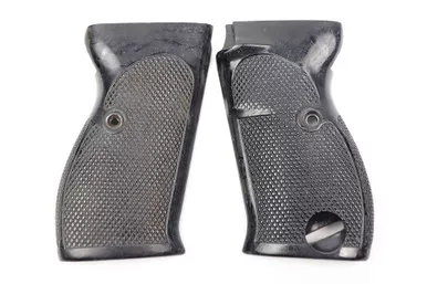 SOLD - Rare Early P.38 Grips - Numbered