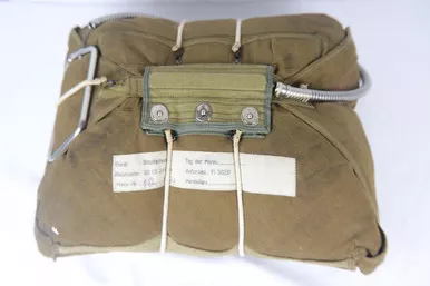 SOLD - Rare Luftwaffe Ejection Seat Parachute - Capture Document