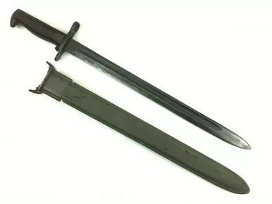 SOLD - RARE Wilde Tool M1942 M1 Garand Bayonet & Scabbard