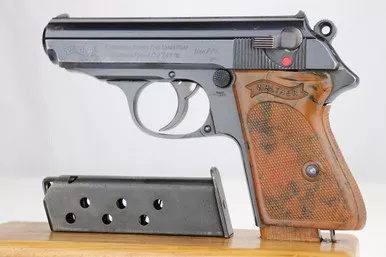 SOLD - Scarce Luftwaffe Contract Walther PPK - Matching Magazine