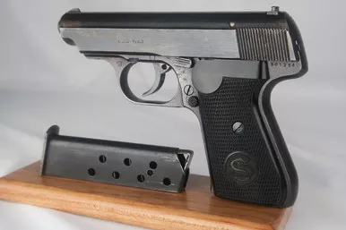 SOLD - Scarce Police Sauer 38h - Eagle/F (501234 - 06166)