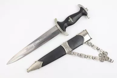 SOLD - SS Dagger with Chained Hanger