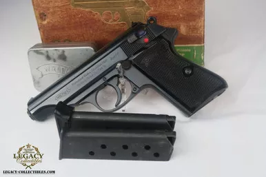SOLD - SS Walther PP - Two Matching Magazines, Original Numbered Box