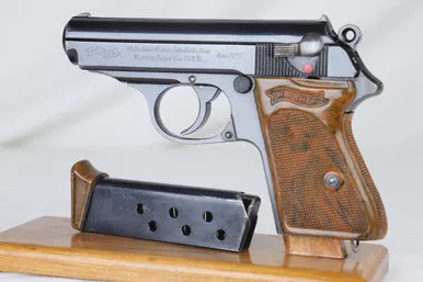SOLD - SS Walther PPK- Muzzle Number - Matching Mag