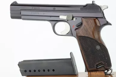 SOLD - Stunning Sig P210-1 - Plum Finish