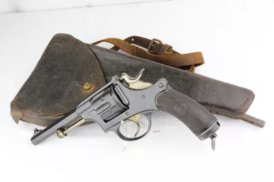 SOLD - Swiss Schmidt-Rubin M1882 Revolver Rig & Shoulder Stock