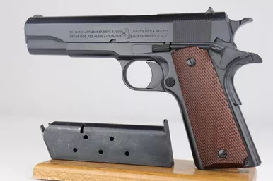 SOLD - Transitional 1924 Colt 1911 - Documented National Match