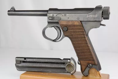 SOLD - Type 14 Nambu - Matching Grips (27347 - 08212)