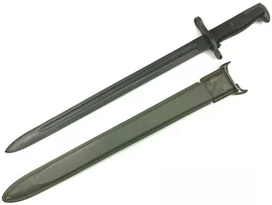 SOLD - US M1 Garand Un-cut Bayonet