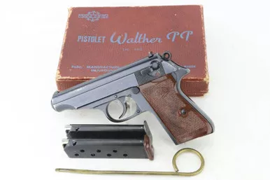 SOLD - Very Nice Boxed Manuhrin Walther PP - Vienna Justice Issued
