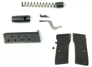 SOLD - Walther Model 4 Magazine - Grips - Small parts