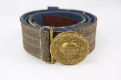 SOLD - Weimar Era Belt & Buckle (010219-6)