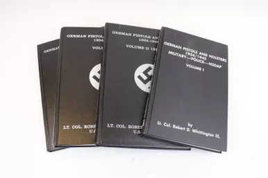 SOLD - Whittington's German Pistols and Holsters Books - Complete 4 Volume Set (050420-5)
