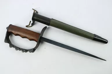 SOLD - WW1 A.C. Co. Trench Knife - 1917