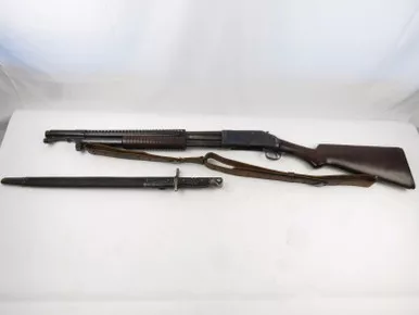 SOLD - WW1 Winchester Model 97 Trench Shotgun w/ Bayo