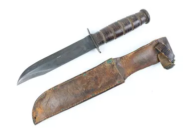 SOLD - WW2 USMC KA-BAR Knife (042820-18)