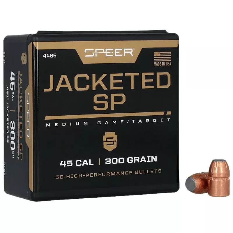 Speer 4485 Handgun Plinking .451 300 gr Jacketed Soft Point 50rnd box