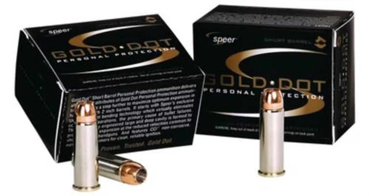 Speer Gold Dot 380ACP 90GR Gold Dot Hollow Point 20Box/25Case