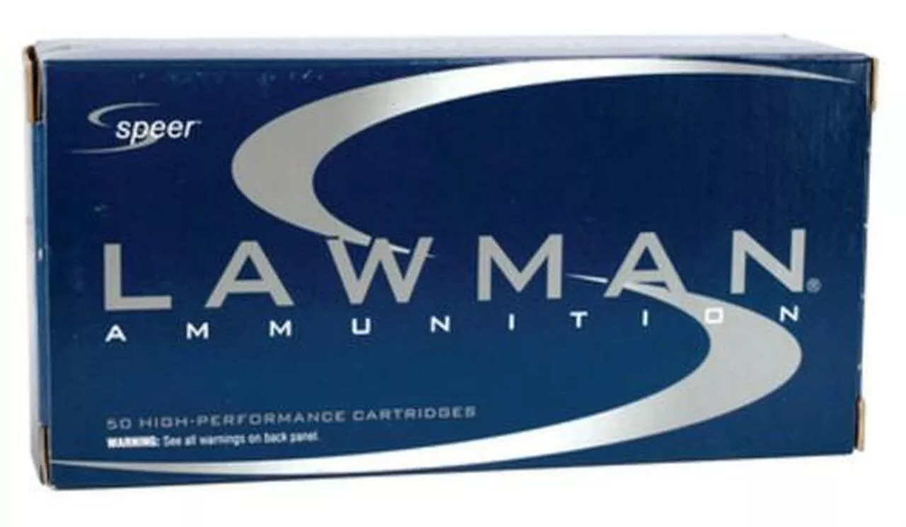 Speer Lawman .45 GAP 200 Gr, Total Metal Jacket, 50rd Box, 20 Box/Case