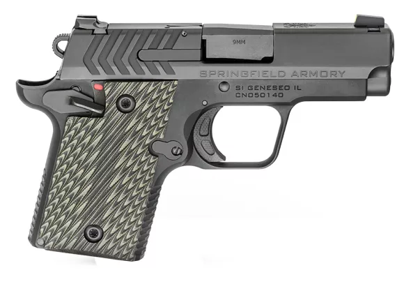 Springfield Armory 911 9mm Pistol 3″ Barrel Black
