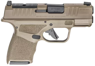 Springfield Armory Hellcat OSP 9mm Luger Pistol 3" Barrel 13+1 Round Flat Dark Earth
