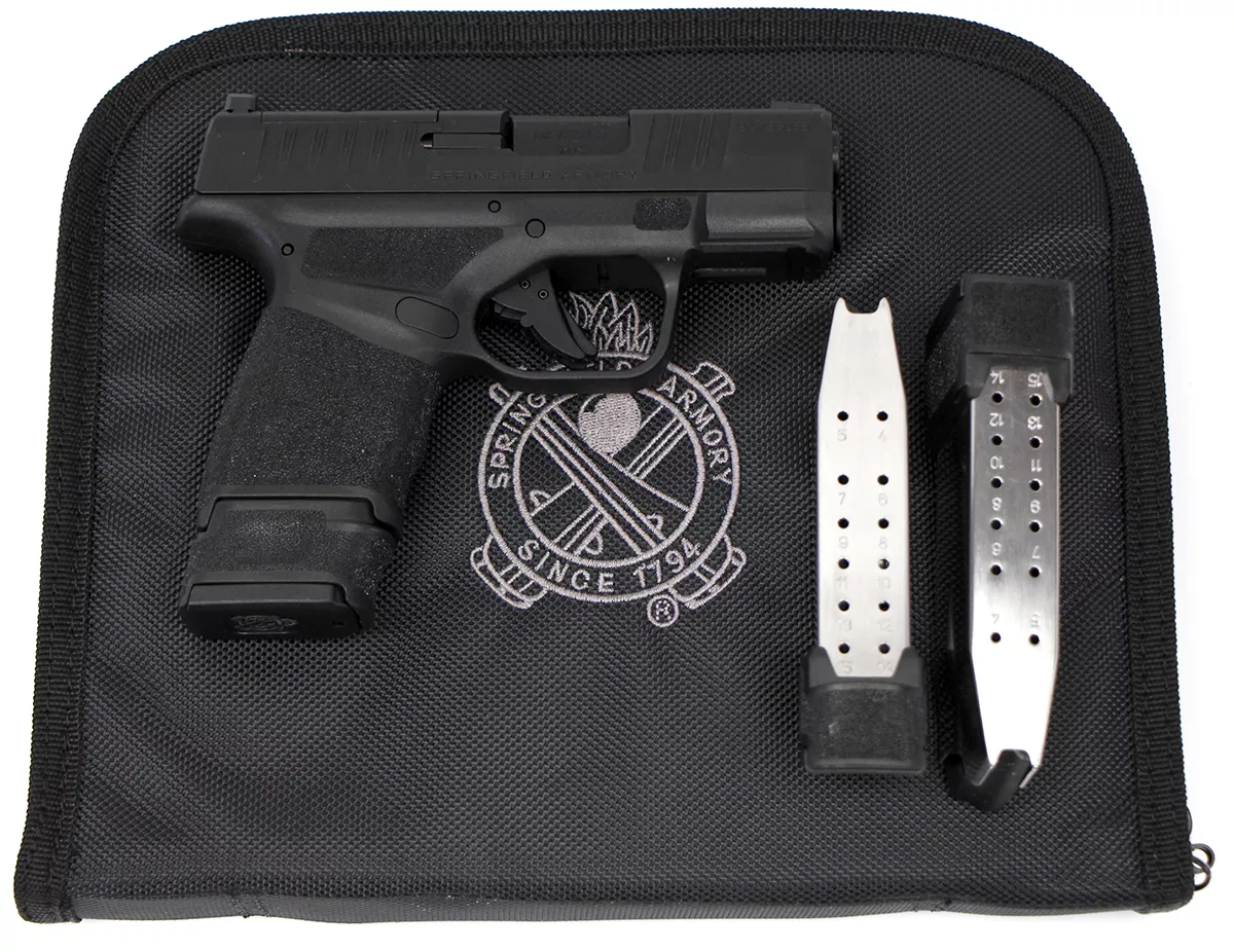 Springfield Armory Hellcat OSP Optics Ready 9mm Pistol – Notebook Value Pack with Three Magazines