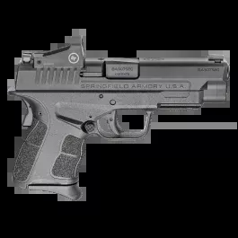 Springfield Armory XD-S Mod 2 9mm Handgun – 4-Inch Barrel, 7+9 Round Magazines, Red Dot Included