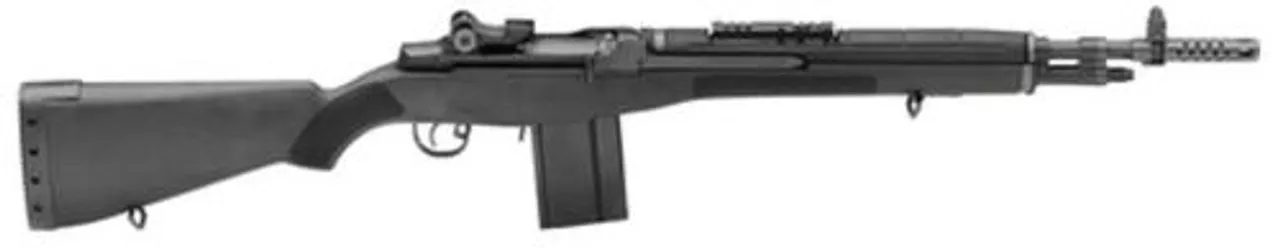 Springfield M1A Scout Squad SA 308 Win 18″ Synthetic Stock Black 10rd Mag
