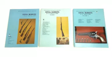 Springfield Serial Numbers of U.S. Martial Arms Vol. 1-3
