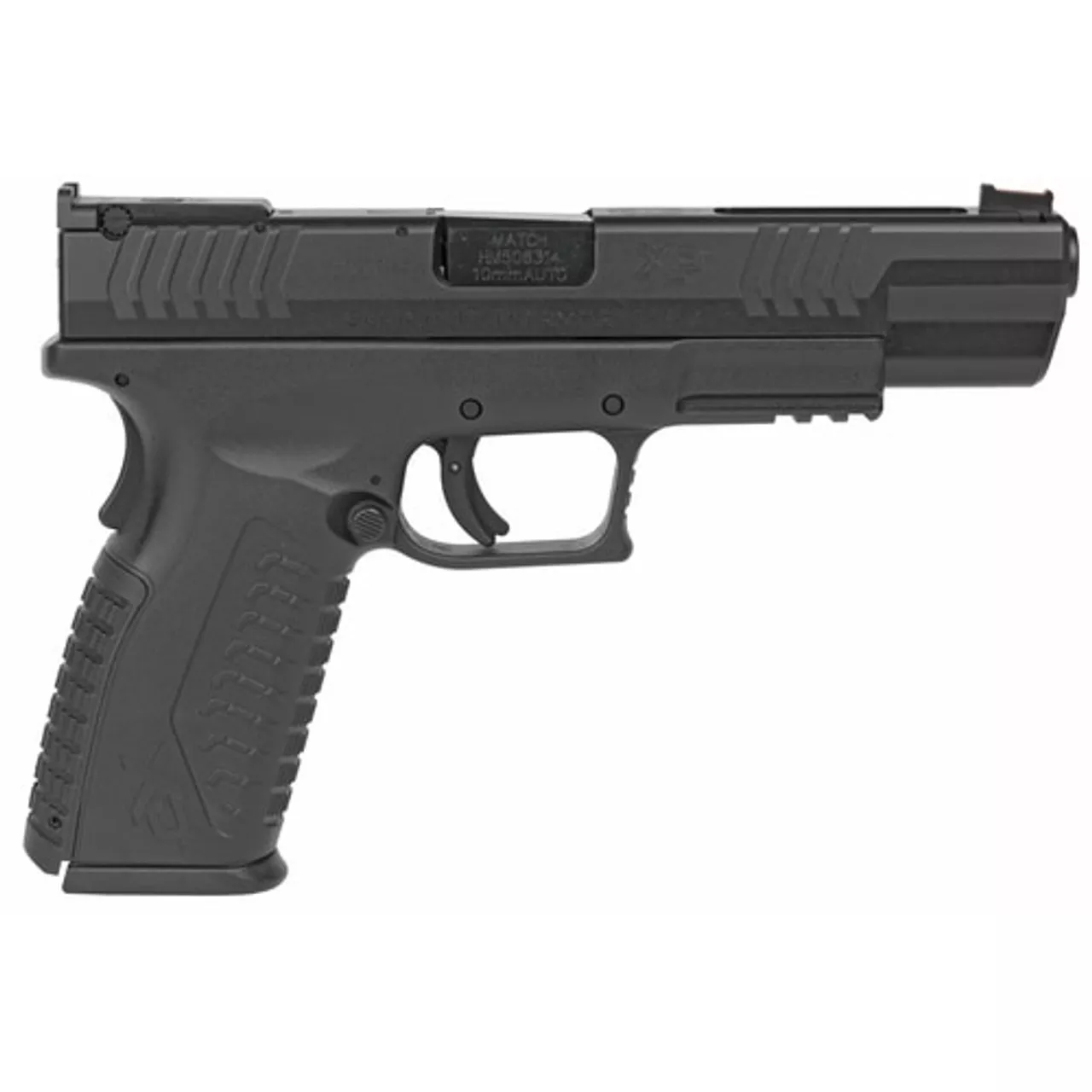 Springfield XDM 10MM, 5.25″ Barrel, Fiber Optic Front and Adjustable Rear Sights, 3x15rd Mags
