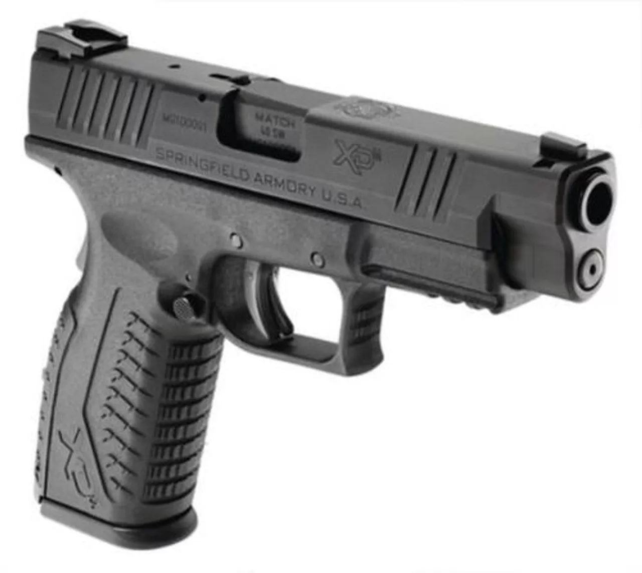 Springfield XDM Standard 40 S&W 4.5″ Barrel, Poly Grip Black, 16rd