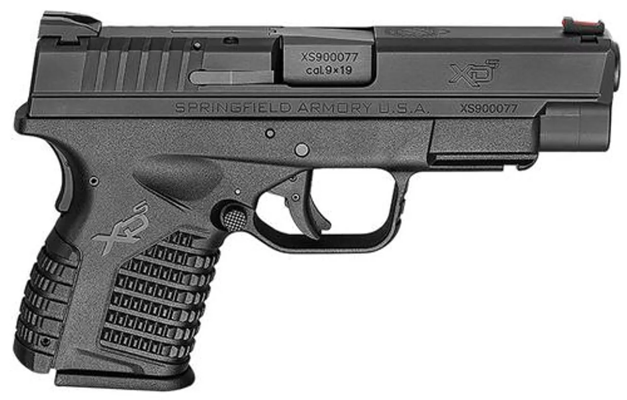 Springfield XDS Essential 9mm 4″ Barrel USA Trigger System 7 Rd Mag