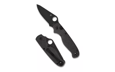 Spyderco SPYDERCO BUTTONUP CF PE 3.27″ BLK