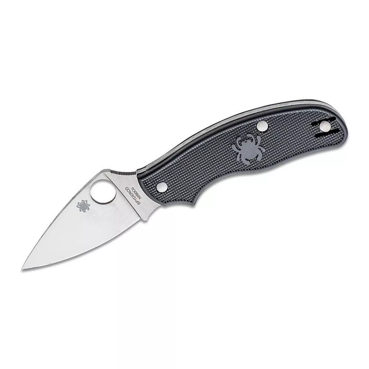 Spyderco Urban Lightweight Slipjoint Folding 2.61″ Plain Black