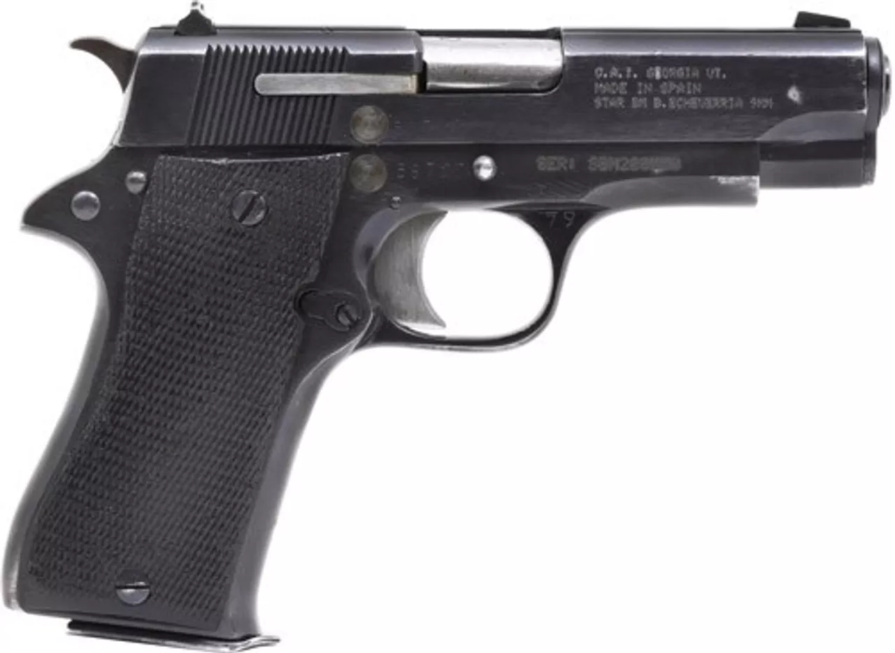 STAR BM 9MM PISTOL 3.77″ BARREL, GOOD CONDITION, 8RD MAG
