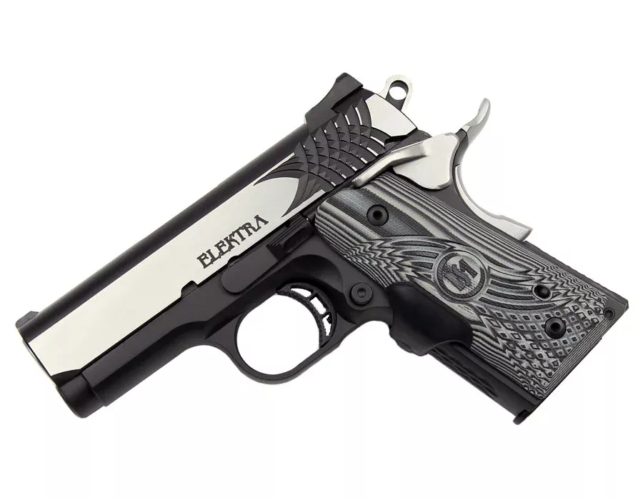 STI Elektra 3″ 1911 9mm – Crimson Trace Grips – USED