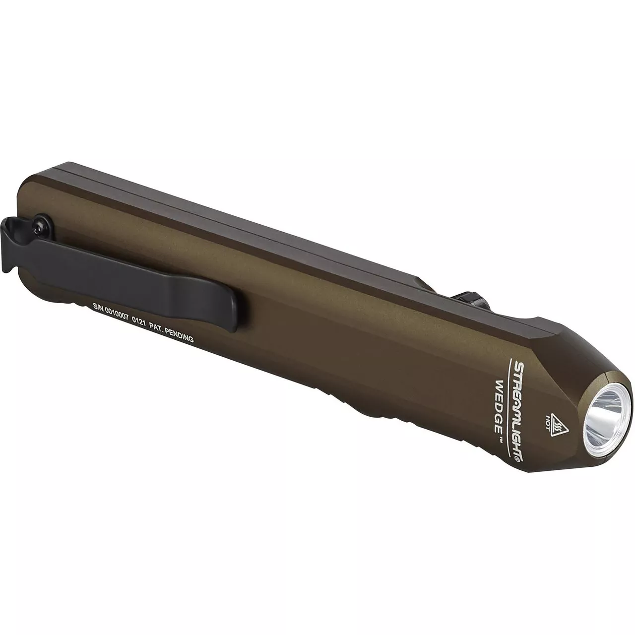 Streamlight Wedge Flashlight LED with Rechargeable Lithium Battery Aluminum Coyote