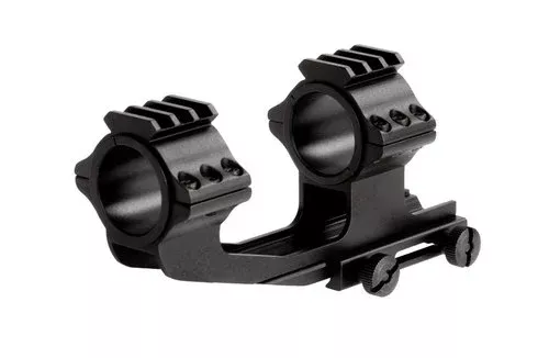Sun Optics CM2125W30EP 1-Pc Base & Ring Combo For AR 1-Piece Style Black Finish