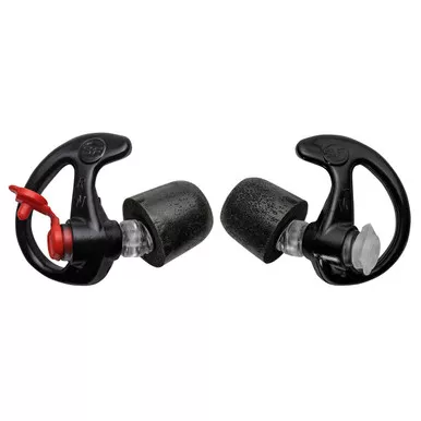 Surefire Sonic Defender Ultra Ear Plugs Medium Black 25 Pair (NRR 28dB)