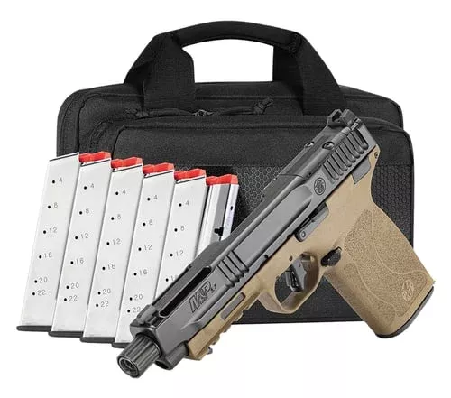 SW M&P5.7 5.7X28MM FDE 5 TB OR 22RD BUNDLE