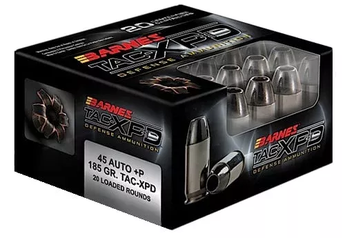 TAC-XPD, 45 ACP, 185 grain, TAC-XP, 20/box