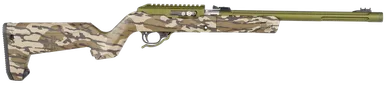 Tactical Solutions X-Ring Takedown VR Rifle 22 LR 16.5" 10+1 Matte Olive Drab Mossy Oak Bottomland Magpul X-22 Backpacker Stock