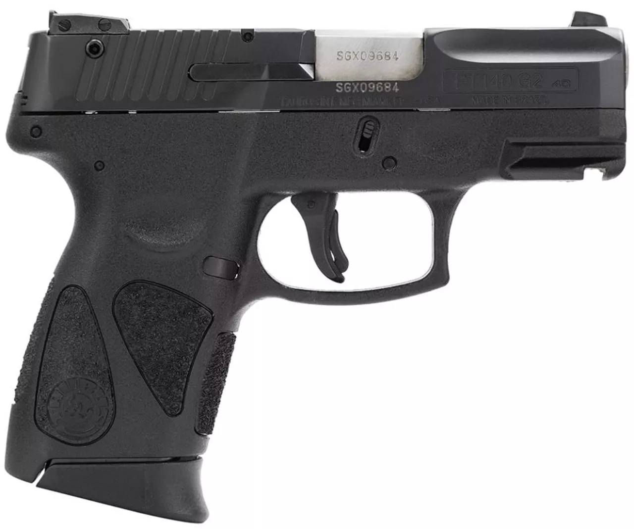 Taurus PT-140 Millennium G2 40 S&W 3.2″ 11+1 Black Poly Grip Blued