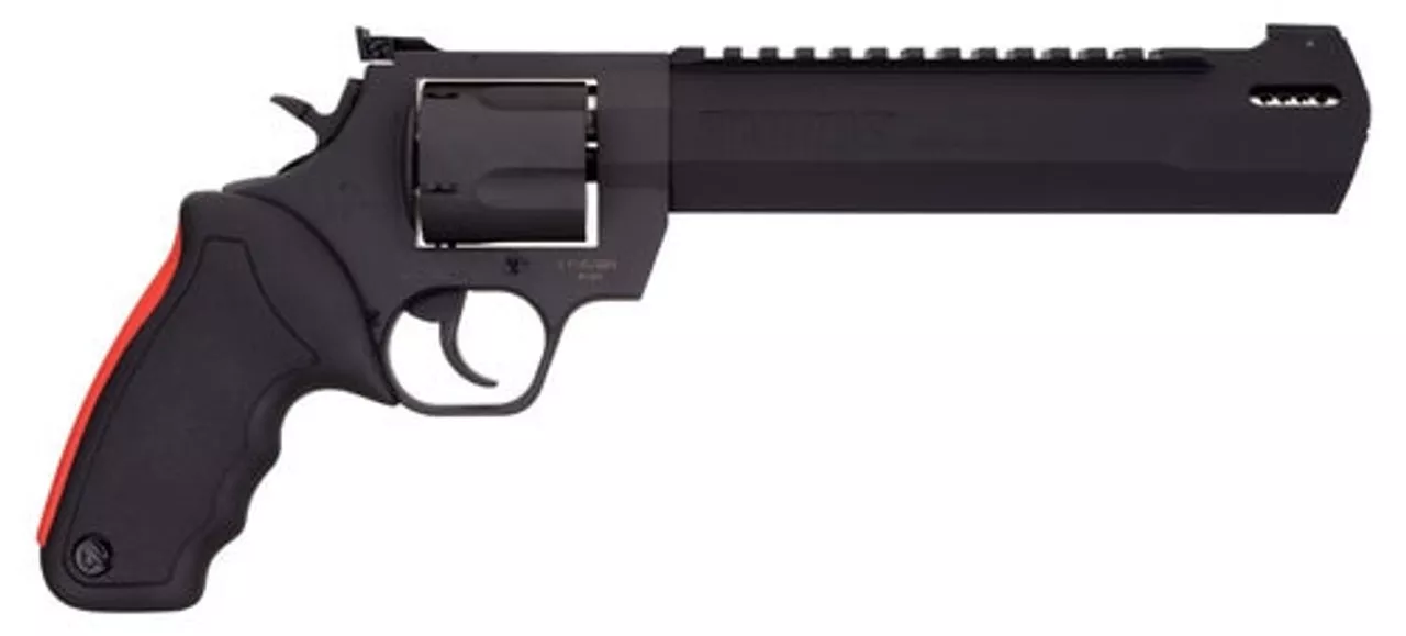 Taurus Raging Hunter .454 Casull, 8.375″ Barrel, Black Rubber Grip, Black Aluminum, 5rd