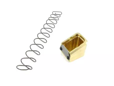 Taylor Freelance +5 Brass Basepad w/ Mag Spring for Glock