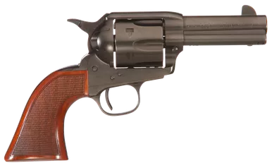 Taylor's & Company Runnin' Iron Black Rock .45 Colt Pistol 3.5" Barrel 6+1 Round Black with Walnut Grip