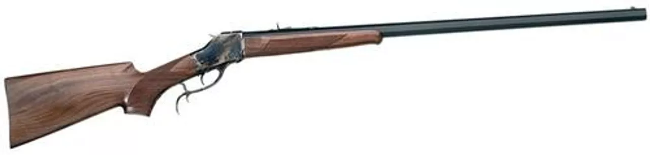Taylor’s High Wall Sporting Rifle Lever .45-70, 32″ Barrel, Single Shot, Wood Stock, Black