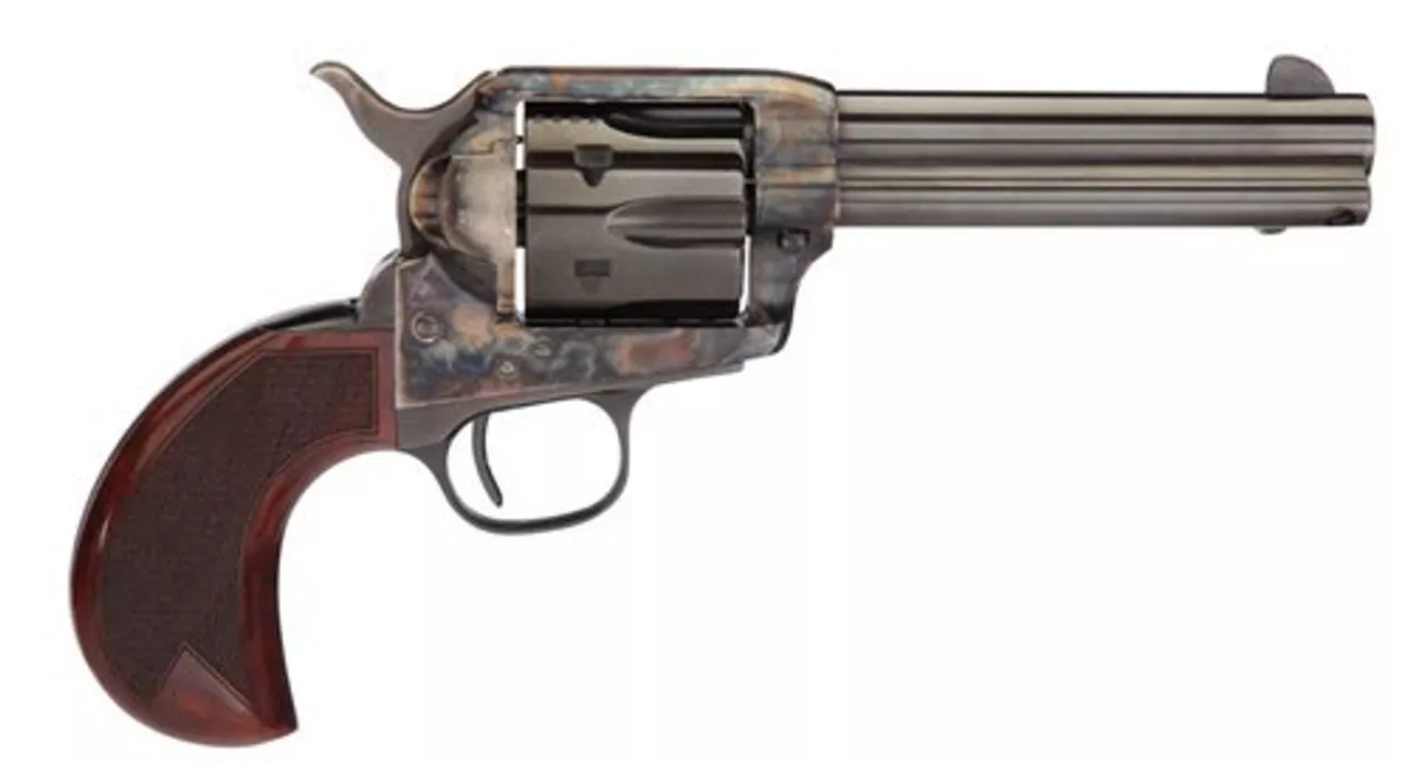 Taylors 1873 Cattleman Birdshead, .357 Mag, 4.75″ Barrel, 6rd, Case Hardened