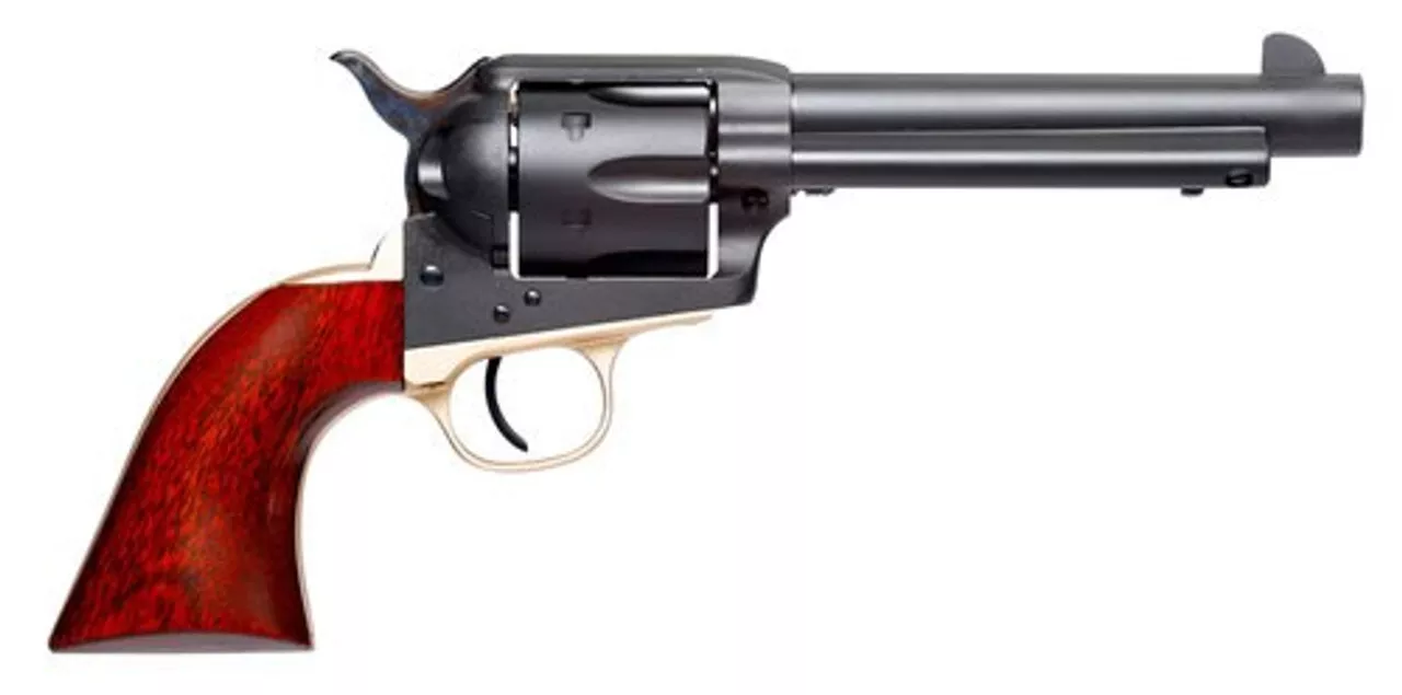 Taylors Old Randall, .357 Mag, 5.5″ Barrel, 6rd, SAO, Walnut, Black Matte