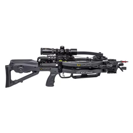TenPoint Siege RS410 ACUslide RangeMaster Pro Scope Crossbow Package 410 FPS